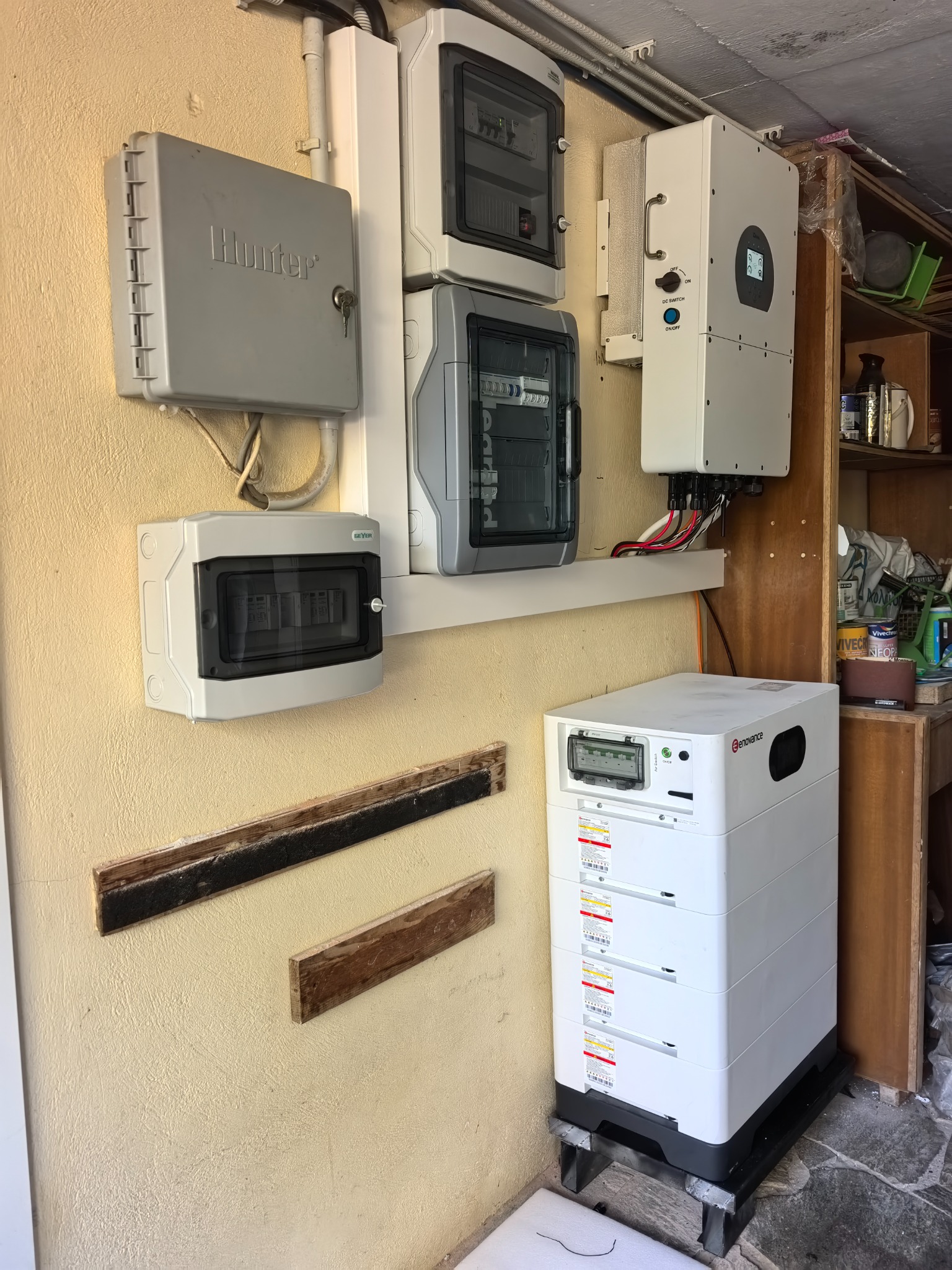 Inverter με battery pack